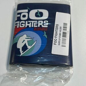 Foo Fighters surfs up stubby holder drink beer cup sleeve concert release New